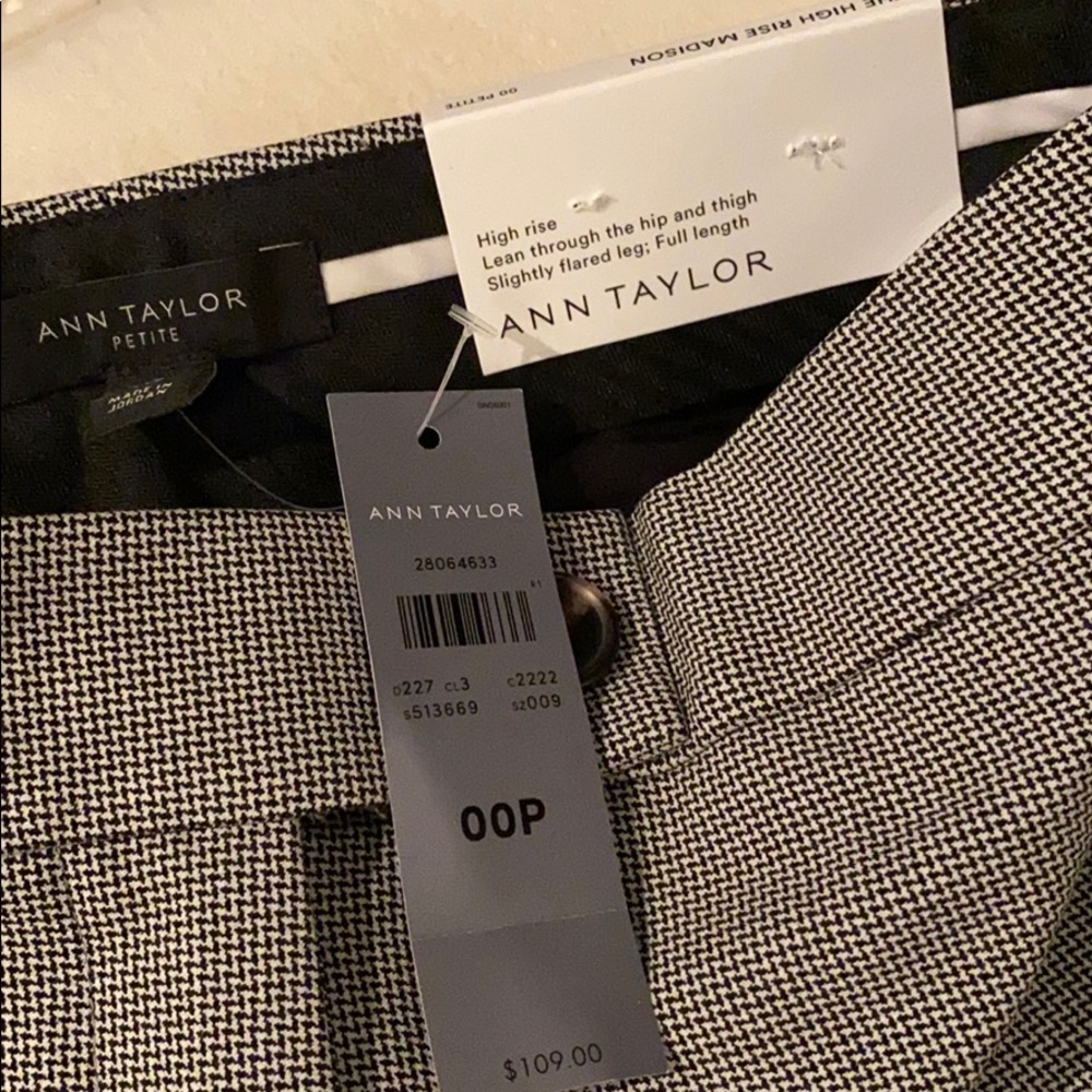 NWT Ann Taylor High-Waisted Pants